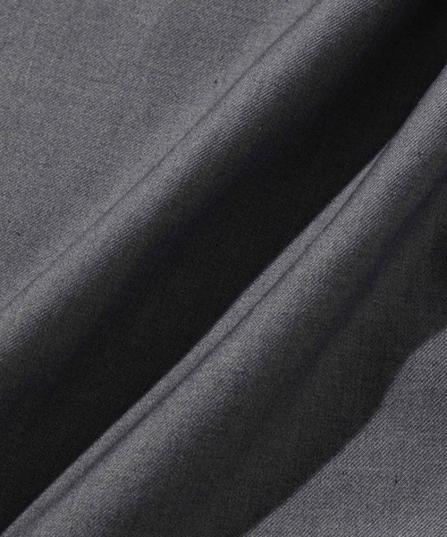 URBAN COLLECTION(アーバンコレクション)の「【URBANCOLECTION/リアルスタンダード】 ツイルタックカーブスラックス ルーズシルエットパンツ(スラックス・メンズ・グレー/ブラック/ブラウン・S/M/L/XL)」の8枚目の写真