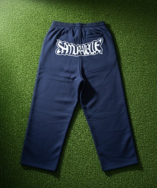 JFA STORE】 スウェットロングワイドパンツ SAMURAI BLUE Nippon