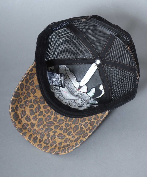 Ed Hardy(エドハーディー)の「Ed Hardy/エド・ハーディー メッシュキャップ 帽子 レディース メンズ(キャップ・メンズ・ブラック系その他・FREE)」の8枚目の写真