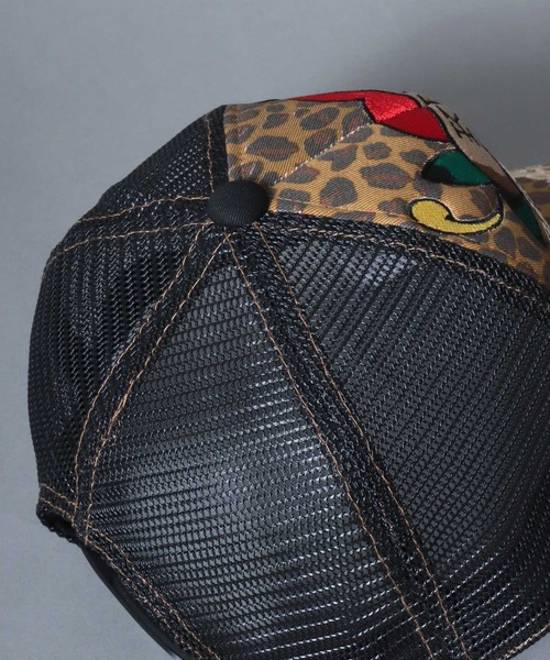 Ed Hardy(エドハーディー)の「Ed Hardy/エド・ハーディー メッシュキャップ 帽子 レディース メンズ(キャップ・メンズ・ブラック系その他・FREE)」の10枚目の写真