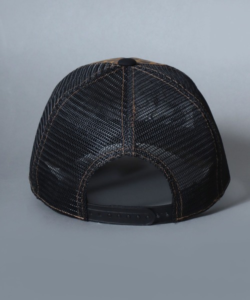Ed Hardy(エドハーディー)の「Ed Hardy/エド・ハーディー メッシュキャップ 帽子 レディース メンズ(キャップ・メンズ・ブラック系その他・FREE)」の7枚目の写真