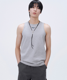 Basic layered sleeveless GREY