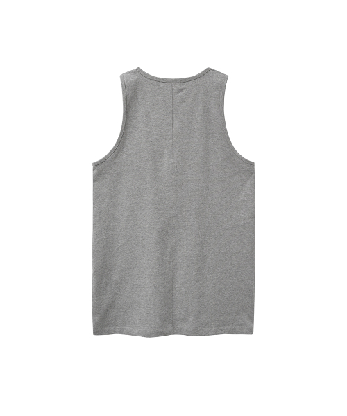 MISEKISEOUL MEN(ミセキソウルメンズ)の「Basic layered sleeveless GREY(Tシャツ/カットソー・メンズ・その他・2/3)」の3枚目の写真