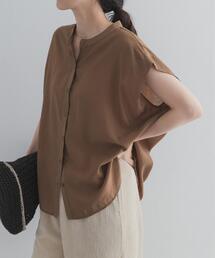 URBAN RESEARCH DOORS | 『一部WEB限定カラー』ショルダータックバンドカラーシャツ(シャツ/ブラウス)