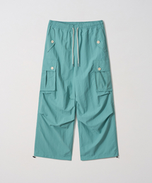 8 Buttons Parachute Nylon Pants (MINT)