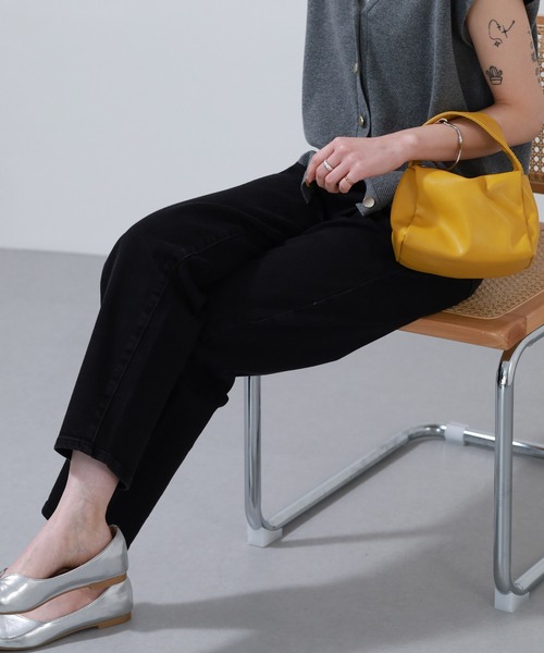 OMNES(オムネス)の「ストレッチデニム バルーンパンツ(デニムパンツ・レディース・ワンウォッシュ/ブラック系・WOMENS S)」の14枚目の写真