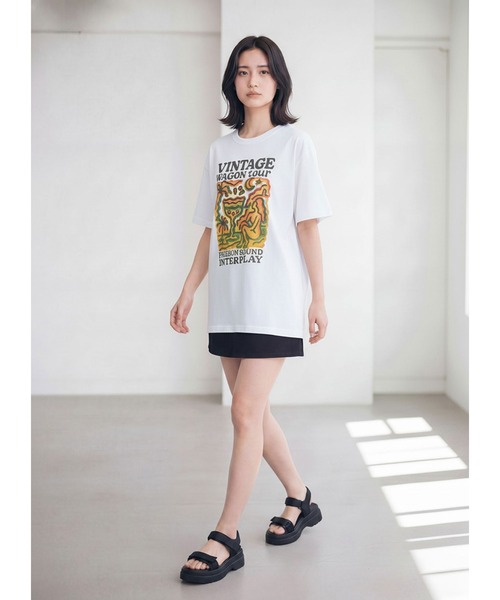 INTERPLAY(インタープレイ)の「【INTERPLAY】70s Art S/S Tee Shirt(Tシャツ/カットソー・メンズ・ホワイト/ナチュラル・MEDIUM/X-LARGE)」の11枚目の写真