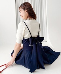 バックカッティングキャミワンピース/fint フィント