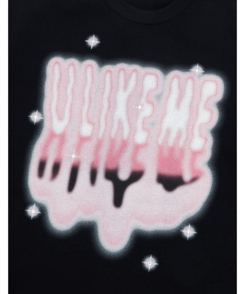 Little sunny bite(リトルサニーバイト)の「【8】【it】【Little Sunny Bite】big tee(Tシャツ/カットソー・レディース・ピンク/ブラック・MEDIUM)」の9枚目の写真