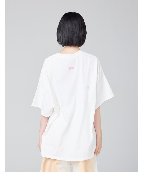 Little sunny bite(リトルサニーバイト)の「【8】【it】【Little Sunny Bite】big tee(Tシャツ/カットソー・レディース・ピンク/ブラック・MEDIUM)」の19枚目の写真