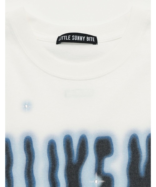 Little sunny bite(リトルサニーバイト)の「【8】【it】【Little Sunny Bite】big tee(Tシャツ/カットソー・レディース・ピンク/ブラック・MEDIUM)」の18枚目の写真