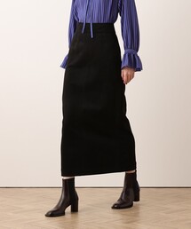 サスペンダー スカート」に該当するスカート（ブラック/黒色系