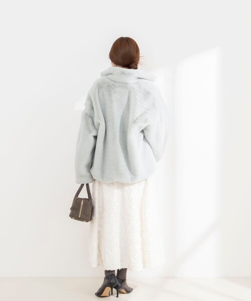 NOLLEY’S Sophi(ノーリーズソフィ)の「【TATRAS/タトラス】BARBRA(ブルゾン・レディース・ミント/ダークブラウン・1)」の6枚目の写真