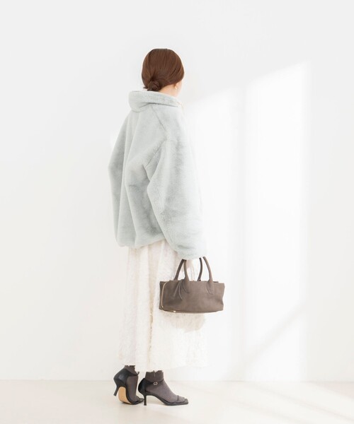 NOLLEY’S Sophi(ノーリーズソフィ)の「【TATRAS/タトラス】BARBRA(ブルゾン・レディース・ミント/ダークブラウン・1)」の7枚目の写真