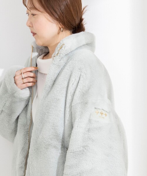 NOLLEY’S Sophi(ノーリーズソフィ)の「【TATRAS/タトラス】BARBRA(ブルゾン・レディース・ミント/ダークブラウン・1)」の13枚目の写真