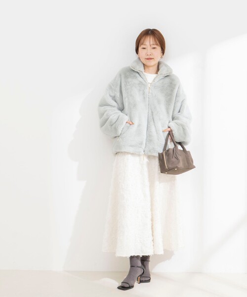NOLLEY’S Sophi(ノーリーズソフィ)の「【TATRAS/タトラス】BARBRA(ブルゾン・レディース・ミント/ダークブラウン・1)」の14枚目の写真