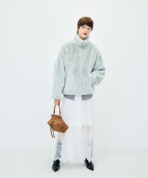 NOLLEY’S Sophi(ノーリーズソフィ)の「【TATRAS/タトラス】BARBRA(ブルゾン・レディース・ミント/ダークブラウン・1)」の16枚目の写真