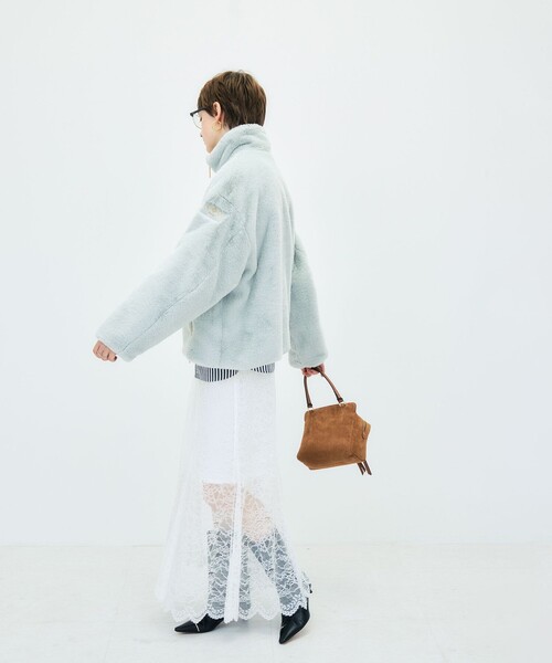 NOLLEY’S Sophi(ノーリーズソフィ)の「【TATRAS/タトラス】BARBRA(ブルゾン・レディース・ミント/ダークブラウン・1)」の17枚目の写真