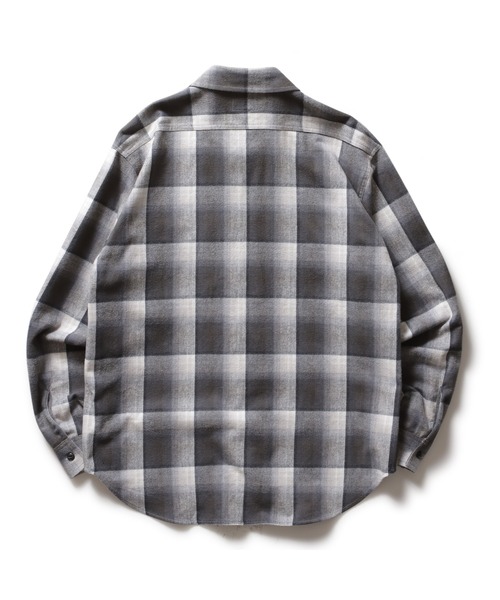 ROTAR(ローター)の「Shaggy Ombre Work Shirt(シャツ/ブラウス・メンズ・ブルー/グリーン/ブラック・X-LARGE/LARGE/MEDIUM)」の10枚目の写真