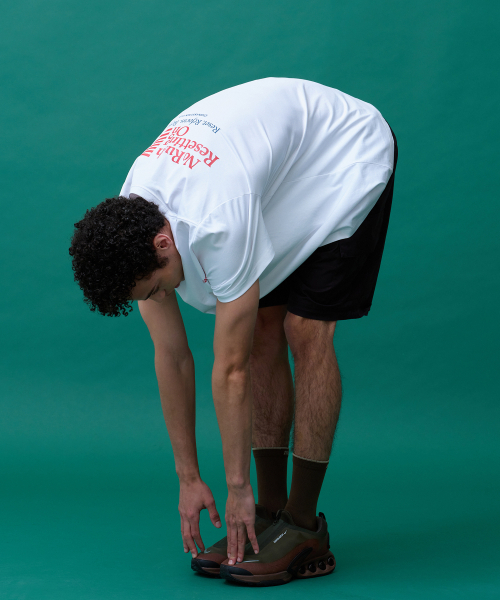 MENASOO(ミナス)の「Sorona No Rush T Shirt (Basic Fit)_White(Tシャツ/カットソー・レディース・ホワイト・S/L/2XL)」の8枚目の写真