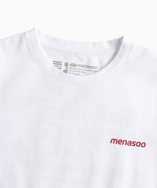 MENASOO(ミナス)の「Sorona No Rush T Shirt (Basic Fit)_White(Tシャツ/カットソー・レディース・ホワイト・S/L/2XL)」の17枚目の写真