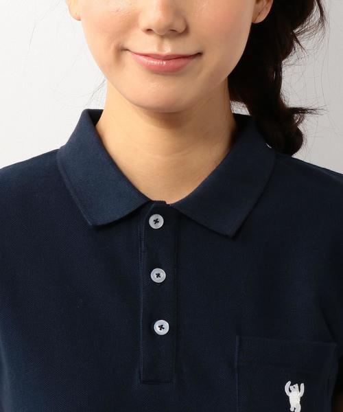 coen（コーエン）の「ポロマキシワンピース（ワンピース・レディース・グレー/ネイビー・MEDIUM/LARGE）」の11枚目の写真