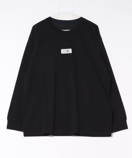 MM6 Maison Margiela(エムエムシックス メゾン マルジェラ)の「MM6 Long-sleeved Top(Tシャツ/カットソー・メンズ・ブラック・SMALL/MEDIUM)」の5枚目の写真