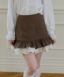 idem | many frill mini skirt / 裾フリルミニスカート(スカート)