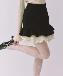 Handmade lace frill shorts/ハンドメイド レースフリルショートパンツ