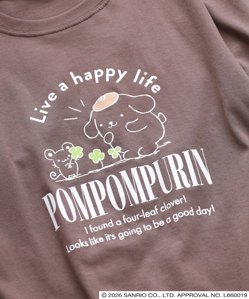 sanrio(サンリオ)の「サンリオキャラクターズ プリント半袖T&ロングパンツセット(ルームウェア/パジャマ・レディース・ライトパープル/ホワイト×ブルー/ホワイト系その他/オートミール/ブラック/ブラウン系/チャコール/ブルーグレー・LL/M/L)」の15枚目の写真