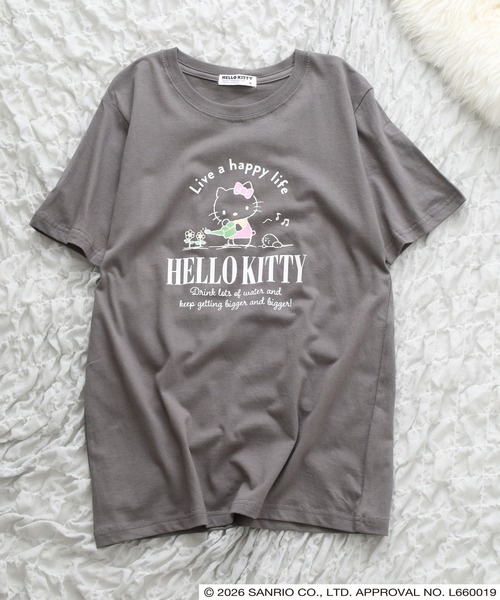 sanrio(サンリオ)の「サンリオキャラクターズ プリント半袖T&ロングパンツセット(ルームウェア/パジャマ・レディース・ライトパープル/ホワイト×ブルー/ホワイト系その他/オートミール/ブラック/ブラウン系/チャコール/ブルーグレー・LL/M/L)」の17枚目の写真