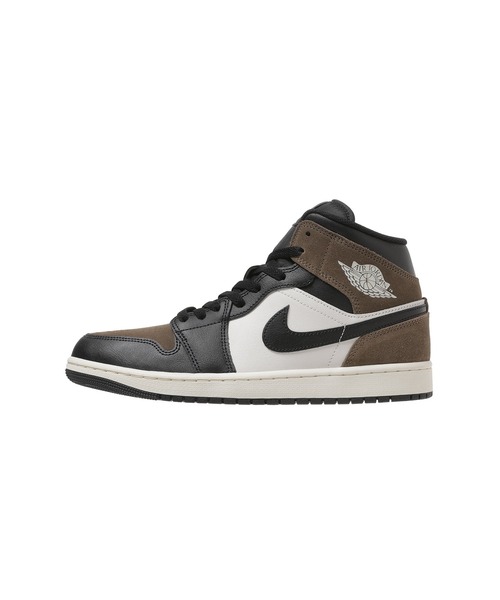 JORDAN BRAND（ジョーダンブランド）の「AIR JORDAN 1 MID DQ8426-007（スニーカー・メンズ・ブラウン・27.5cm/28cm/28.5cm/26cm/25.5cm/25cm/26.5cm/27cm）」の2枚目の写真
