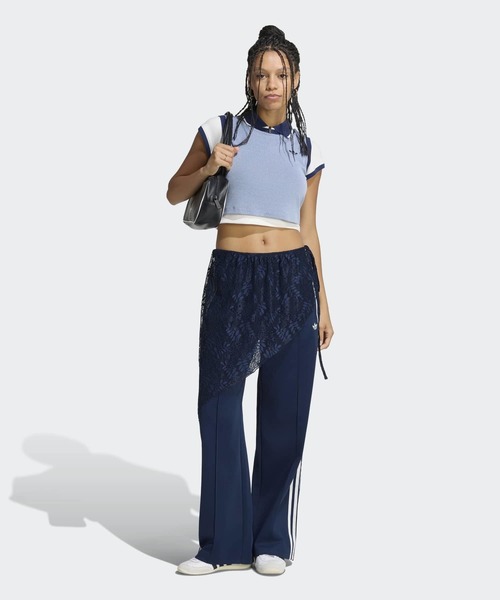 adidas(アディダス)の「レーススカート付き 2イン1 ファイヤーバード ルーズ トラックパンツ / アディダスオリジナルス adidas Originals(スウェットパンツ・レディース・ネイビー・XX-LARGE/LARGE/MEDIUM/SMALL/X-LARGE/X-SMALL)」の5枚目の写真