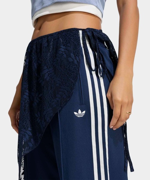 adidas(アディダス)の「レーススカート付き 2イン1 ファイヤーバード ルーズ トラックパンツ / アディダスオリジナルス adidas Originals(スウェットパンツ・レディース・ネイビー・XX-LARGE/LARGE/MEDIUM/SMALL/X-LARGE/X-SMALL)」の3枚目の写真