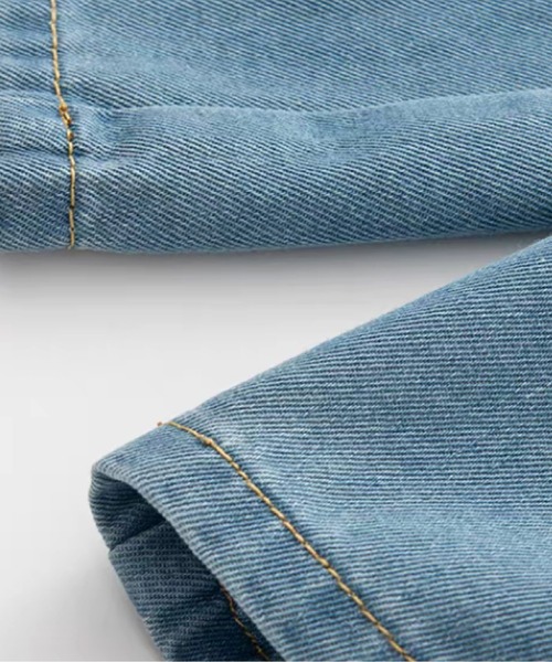 les fees love filles(レフェラブフィユ)の「Relaxed Maxi Denim Wide Pants(デニムパンツ・レディース・ブルー・FREE)」の6枚目の写真