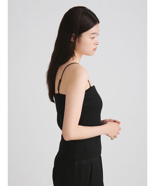MIESROHE(ミースロエ)の「カップインベアトップ(チューブトップ・レディース・ブラック/ホワイト/ブラウン・F)」の5枚目の写真