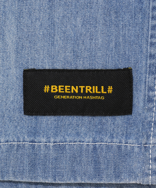 BEENTRILL(ビントリル)の「ウィメンズエッセンシャルハーフデニムパンツ(ライトインディゴ)(その他パンツ・レディース・その他・LARGE/X-LARGE/SMALL/MEDIUM)」の3枚目の写真