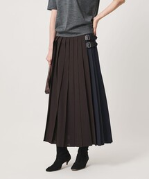 UNITED ARROWS（ユナイテッドアローズ）の「ベルト プリーツ スカート（スカート）」