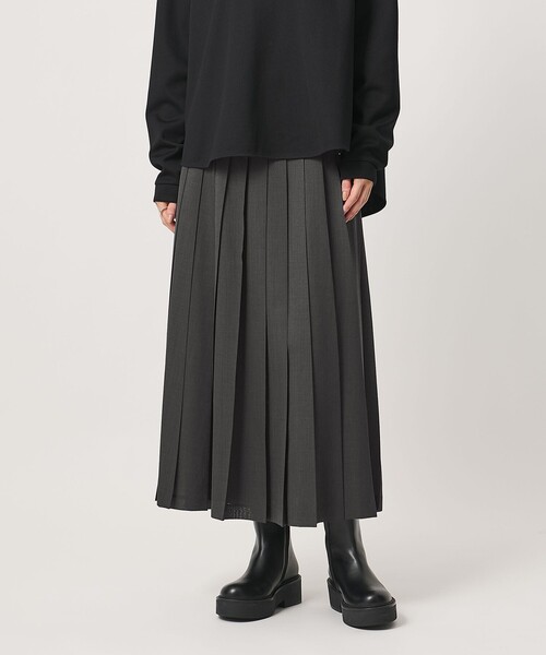 UNITED ARROWS（ユナイテッドアローズ）の「ベルト プリーツ スカート（スカート・レディース・その他2/ダークグレー・38/36）」の16枚目の写真