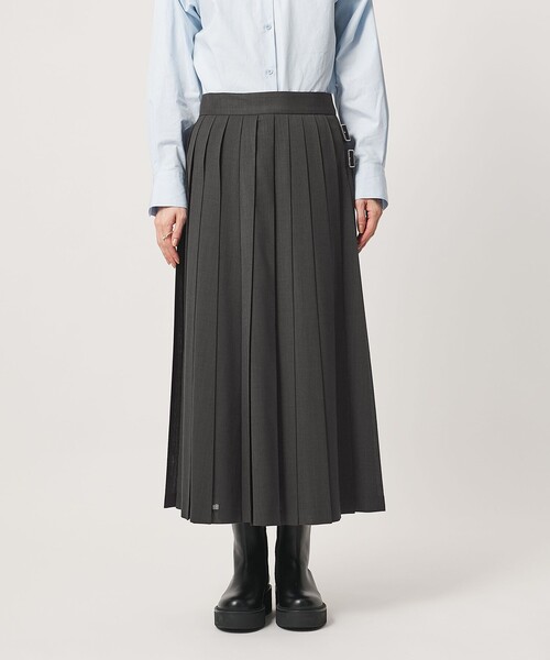 UNITED ARROWS（ユナイテッドアローズ）の「ベルト プリーツ スカート（スカート・レディース・その他2/ダークグレー・38/36）」の20枚目の写真
