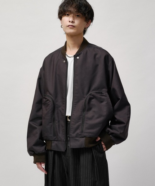 Lui's(ルイス)の「アクティブアウトポケットブルゾン(ブルゾン・メンズ・ダークブラウン/ブラック・S/M)」の11枚目の写真