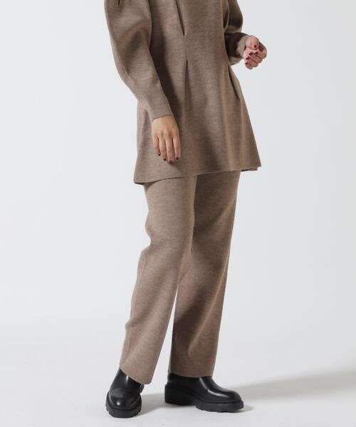 L.H.P（エルエイチピー）の「MANOF/マノフ/WAIST TUCK KNIT SET UP（ニット/セーター・レディース・ベージュ・S）」の3枚目の写真