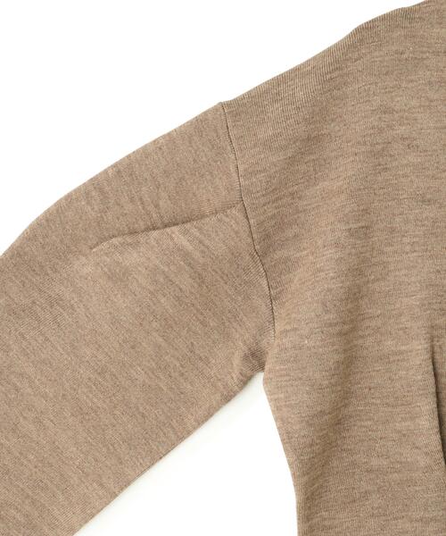 L.H.P（エルエイチピー）の「MANOF/マノフ/WAIST TUCK KNIT SET UP（ニット/セーター・レディース・ベージュ・S）」の7枚目の写真