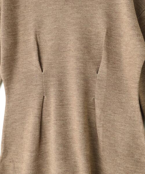 L.H.P（エルエイチピー）の「MANOF/マノフ/WAIST TUCK KNIT SET UP（ニット/セーター・レディース・ベージュ・S）」の8枚目の写真