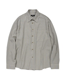 KANEITEI（カネイテイ）の「VINTAGE CHECK SHIRTS (CREAM)（シャツ/ブラウス）」