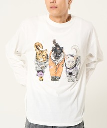 スペースアニマル柄ロンTEE(M1)