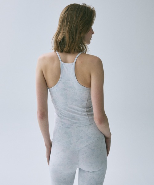 Mardi Mercredi(マルディメクルディ)の「BEURRE ULTIMATE COMFORT halter neck top fleur printed / ブール アルティメット コンフォート ホルターネック トップ フルール プリンテッド(キャミソール・レディース・グレイッシュブルー/ミント・M/L/S)」の17枚目の写真