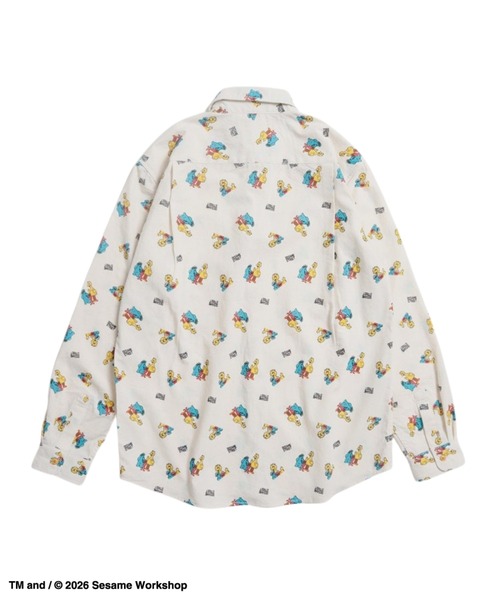 Ha-Li-C STORE(ハリックストア)の「【セサミストリート】総柄プリントシャツ(シャツ/ブラウス・メンズ・B/A/C・MEDIUM/LARGE/X-LARGE)」の13枚目の写真