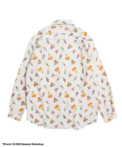 Ha-Li-C STORE(ハリックストア)の「【セサミストリート】総柄プリントシャツ(シャツ/ブラウス・メンズ・B/A/C・MEDIUM/LARGE/X-LARGE)」の16枚目の写真