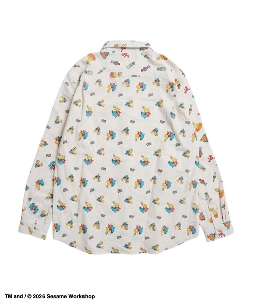 Ha-Li-C STORE(ハリックストア)の「【セサミストリート】総柄プリントシャツ(シャツ/ブラウス・メンズ・B/A/C・MEDIUM/LARGE/X-LARGE)」の19枚目の写真